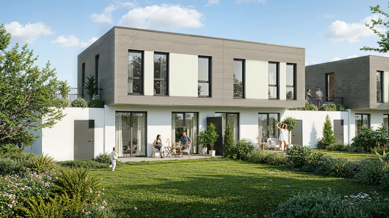 Neubau Westansicht